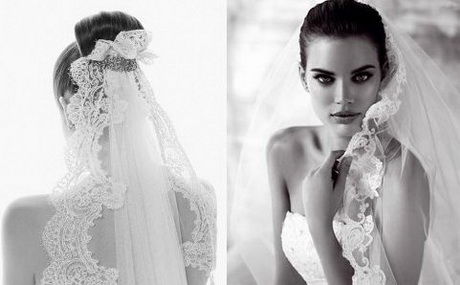 Acconciatura sposa 2015 con velo