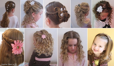 Acconciature capelli lunghi bambina