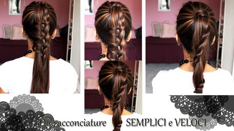 Acconciature capelli lunghi semplici e veloci