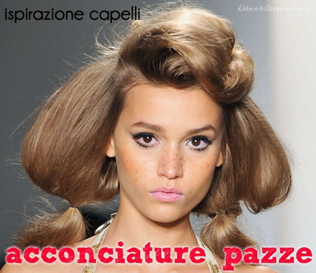 Acconciature capelli particolari