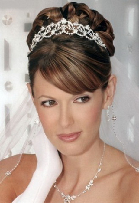 Acconciature da sposa con diadema