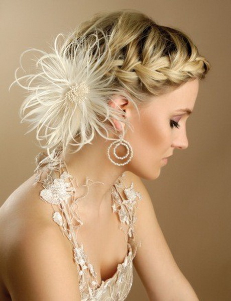 Acconciature sposa con treccia