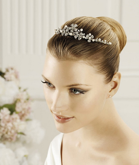 Acconciature sposa diadema