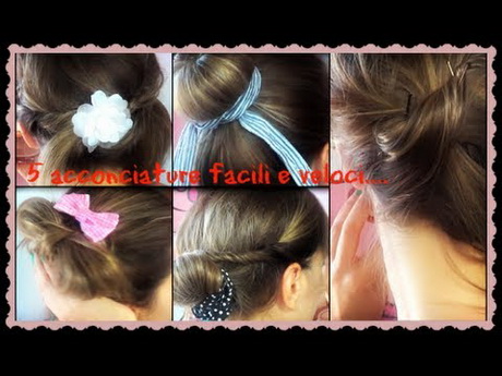 Acconciature veloci per capelli lunghi