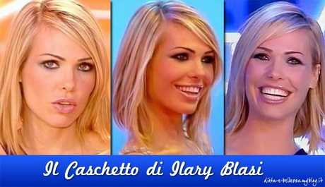 Ilary blasi capelli corti