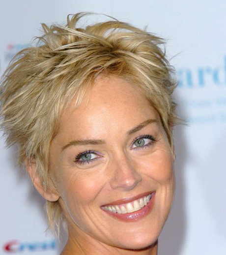 Sharon stone capelli corti