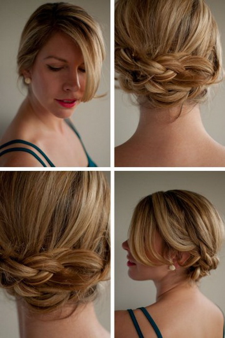 Acconciature chignon con trecce