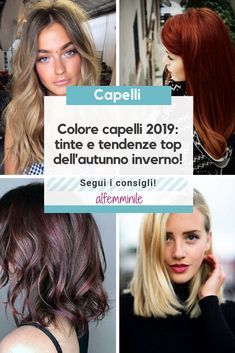 Ultime tendenze colore capelli 2019