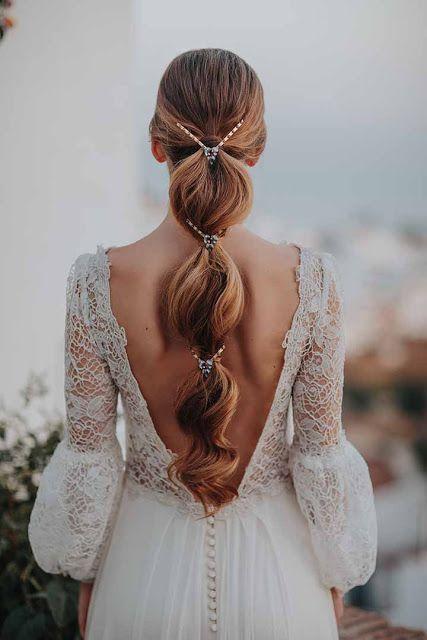 Acconciature sposa semiraccolto 2020