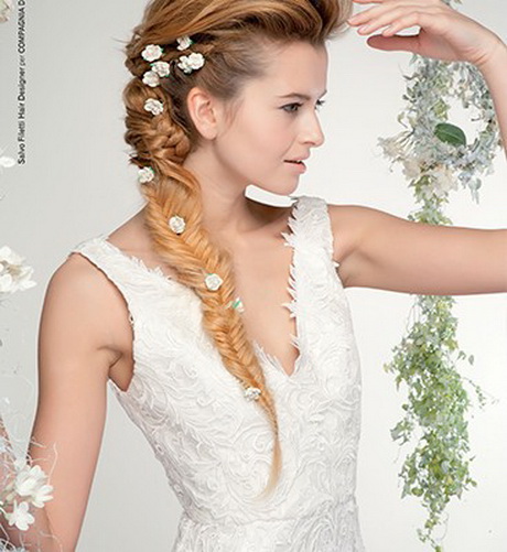 Pettinature da sposa 2016