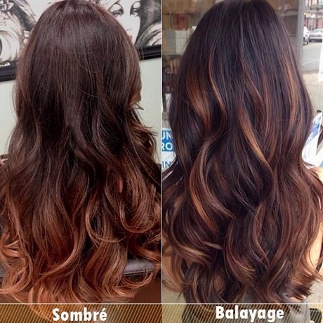 Balayage su capelli neri