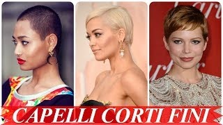 Taglio corto capelli donna 2018