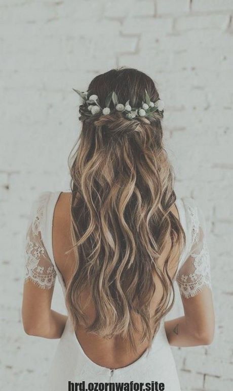 Acconciatura sposa capelli lunghi 2021