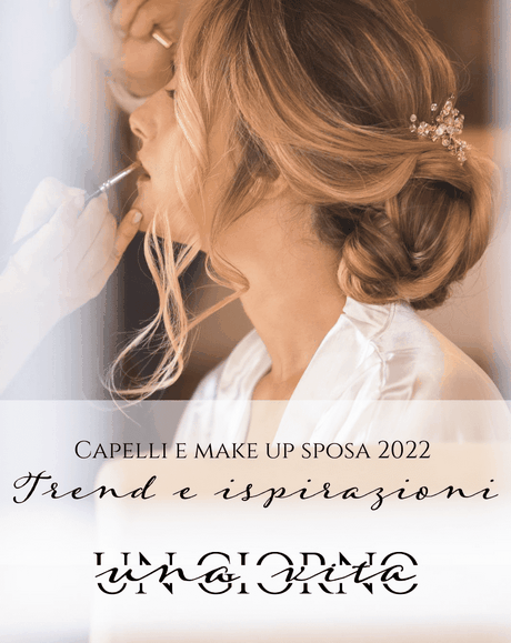 Tendenza capelli sposa 2022