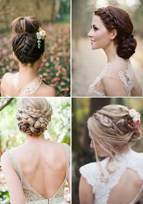 Acconciature sposa capelli alzati