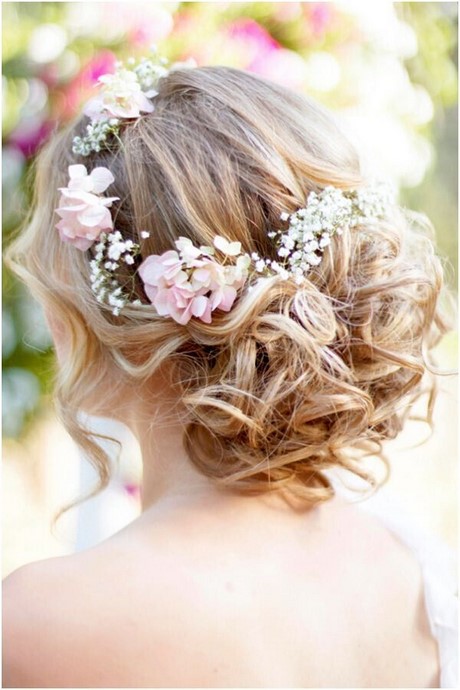 Acconciature sposa capelli fini