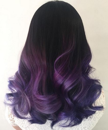 Capelli mesh viola