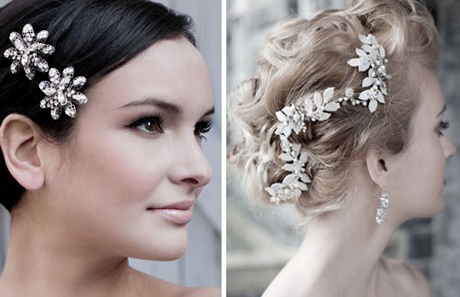 Accessori per capelli corti sposa