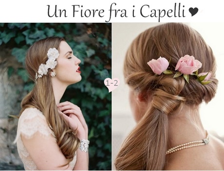 Acconciature sposa con capelli lunghi