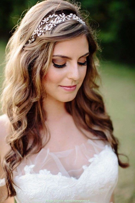 Capelli sposa medi