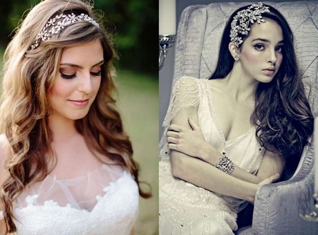 Diadema capelli sposa