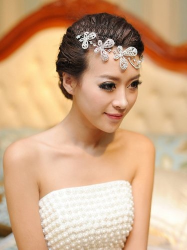 Diadema capelli sposa