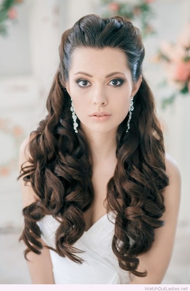 Capelli sposa lunghi sciolti