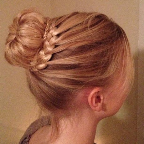 Chignon a treccia