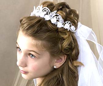 Acconciature per bambina con capelli corti