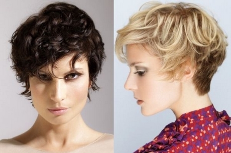 Pixie cut riccio