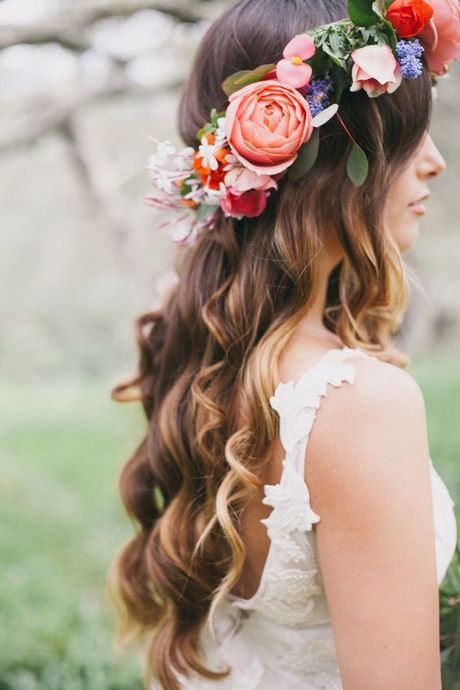 Coroncine fiori per capelli spose